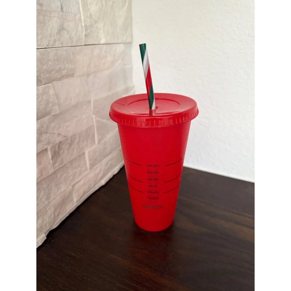 Starbucks red glitter